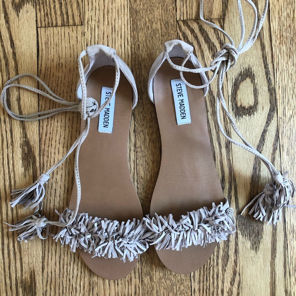 Steve Madden Fringe Sandals